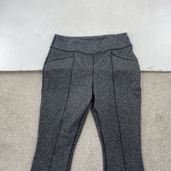 Duluth Trading Women's NoGA Herringbone Knit Leggings Medium 27" Inseam 13-6 - Picture 3 of 9